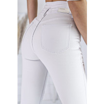 Bílé džíny s vysokým pásem-282692-03