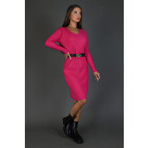 Růžové úpletové šaty-275504-05