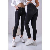 Černé elastické džíny-259249-07
