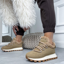 Světle hnědé zateplené tenisky-323685-01