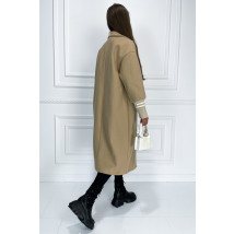 Béžový oversize kabát-275965-03