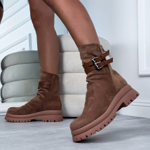 Camelové polokozačky-321412-03