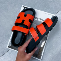 Oranžové pantofle-307336-010