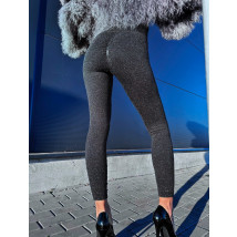 Černé PUSH UP legíny s třpytkami-314117-07