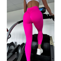 Růžové push-up legíny-310040-04