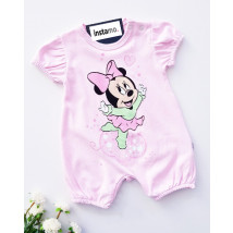 Růžový letní overal Minnie-269590-02