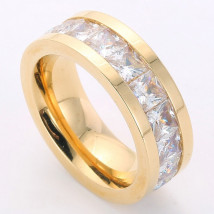Dámský ocelový prsten-272655-01