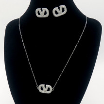 Dámský trendy set s křišťály-318254-01