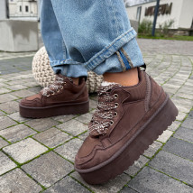 Hnědé zatepelené tenisky-323572-06