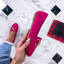 Fuchsiové baleríny s ozdobou-263132-01