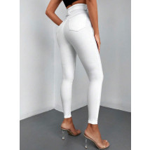 Bílé džíny s vysokým pásem-283816-014