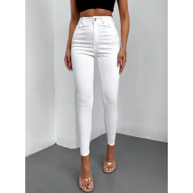 Bílé džíny s vysokým pásem-283816-014