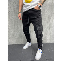 Černé džíny s kapsami-255402-011