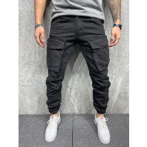 Černé džíny s kapsami-255260-06