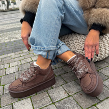 Hnědé zatepelené tenisky-323572-06