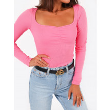 Růžové trendy tričko-252797-016