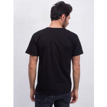 Černé bavlněné tričko-244102-03