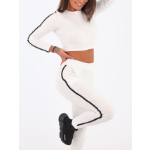 Bílá trendy tepláková souprava-233773-03