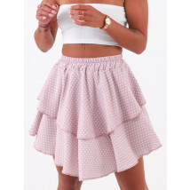 Růžová puntíkatá sukně-243116-04