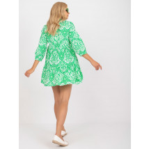Zelené vzorované šaty-268255-06