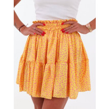 Žlutá vzorovaná sukně-246800-08