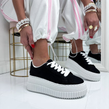 Černé krajkované tenisky-326572-03