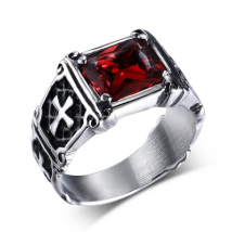 Pánský ocelový prsten-203810-01