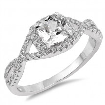 Stříbrný prsten s bílým opálem-253237-02