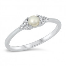 Stříbrný prsten s bílým opálem-253798-07