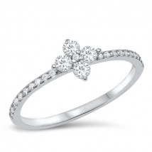 Stříbrný prsten s bílým opálem-253783-06
