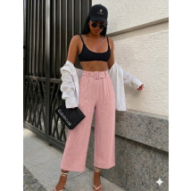 Růžové mušelínové kalhoty-326318-01