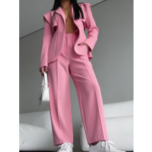 Růžový kalhotový komplet-325509-010