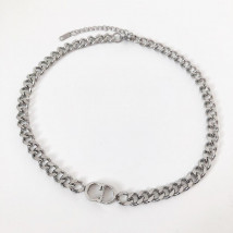 Dámský ocelový náhrdelník-265657-016