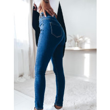 Tmavě modré elastické džíny-278022-06