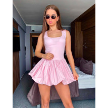 Růžové PUFFY šaty-316759-04