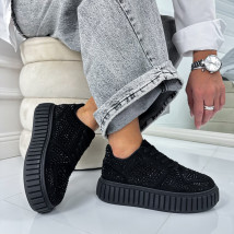 Černé tenisky s kamínky-324956-03