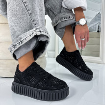 Černé tenisky s kamínky-324956-03