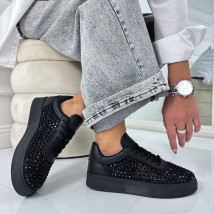 Černé tenisky s kamínky-324900-03