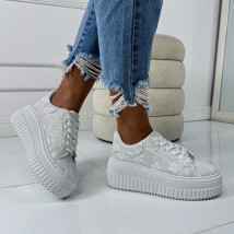 Bílé krajkované tenisky-324963-02