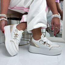 Bílo-zlaté tenisky-326525-023