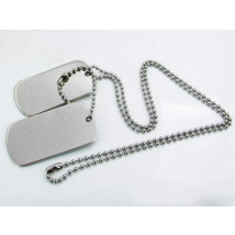 Pánský ocelový náhrdelník army-257592-03
