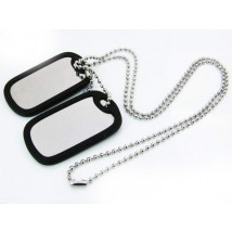 Pánský ocelový náhrdelník army-230526-01