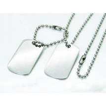 Pánský ocelový náhrdelník army-265986-03