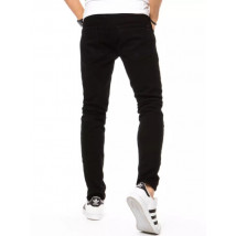 Černé stylové džíny-245932-012
