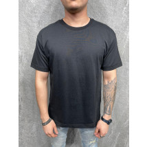 Černé bavlněné tričko-247950-01