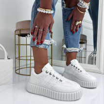 Bílé krajiované tenisky-326295-01