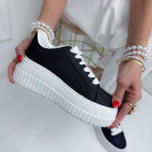 Černé krajkované tenisky-326572-03