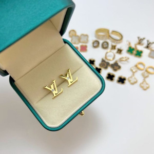 pozlacené náušnice