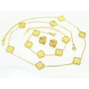 Dámská ocelová souprava květinka