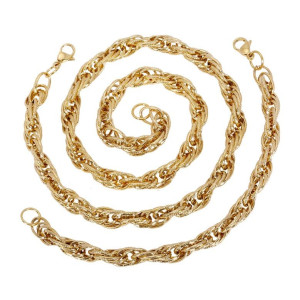 Pánská pozlacená souprava